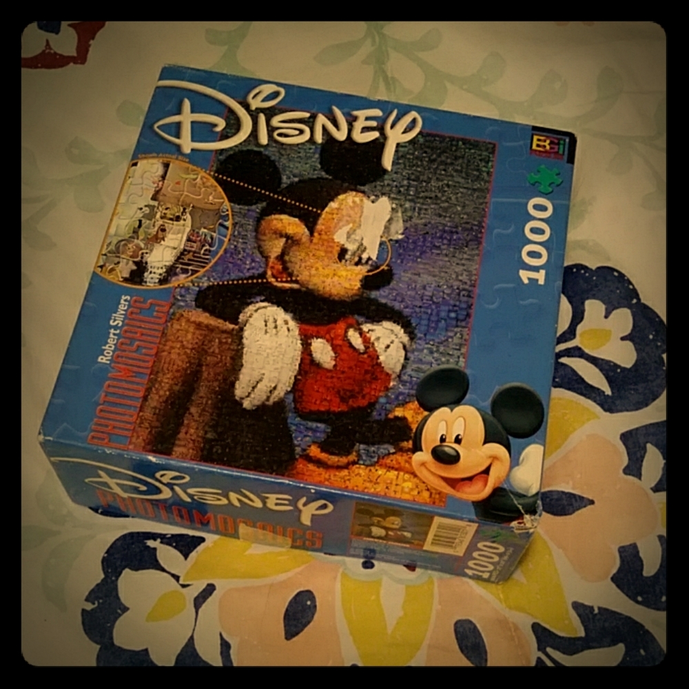 1000 pc Disney Robert Silvers Photomosaics Puzzle